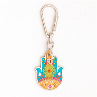 COLOURFUL  HAMSA KEYRING