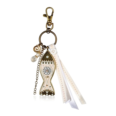 Fish Key Ring by Ester Shahaf