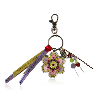 Flower Key Ring by Ester Shahaf