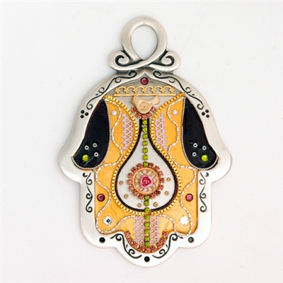 Zest for Life Hamsa Hand by Ester Shahaf